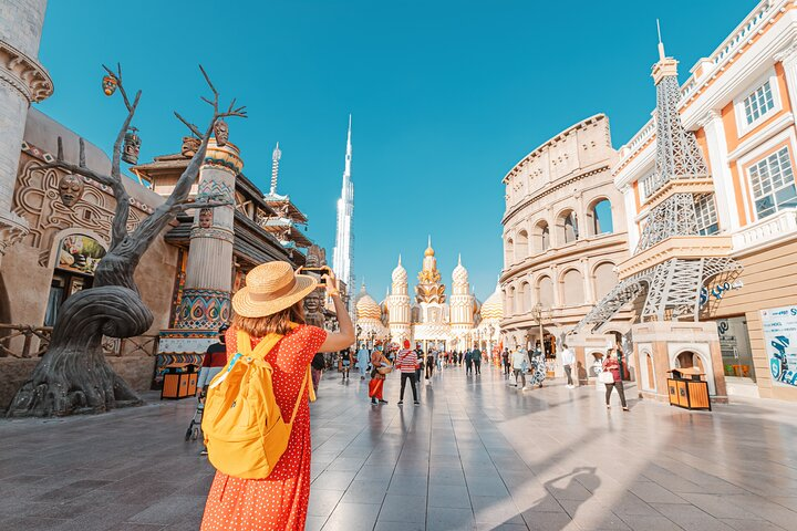 Explore a world of diverse cultures and traditions at Global Village Dubai where unique pavilions invite you to shop taste and enjoy entertainment from over 75 countries.